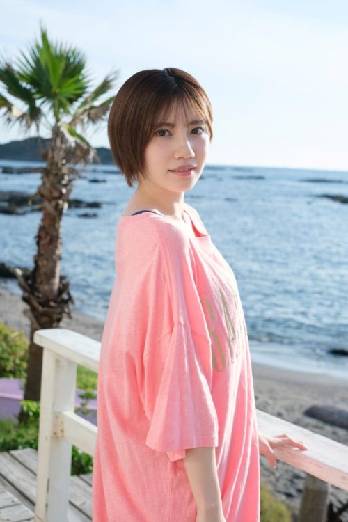 「今回グラビアに挑戦しようと思ったのは、今しかできないことをやろうという気持ちが生まれたからなんです」（北川さん）