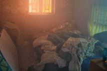 火災発生後、室内から見たリアルな状況（FBより）