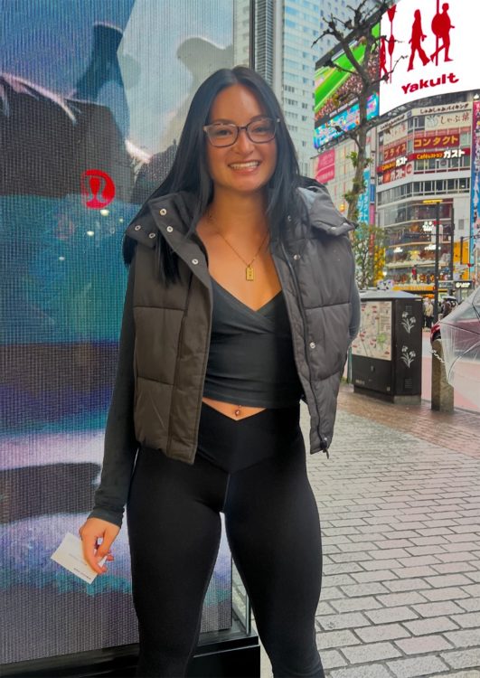 ロスから旅行中のシンディさん