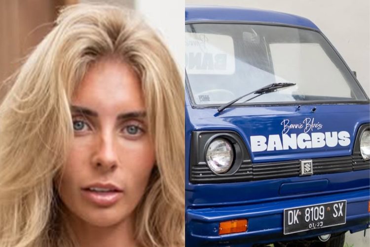 イギリス出身のインフルエンサー、ボニー・ブルー(Instagramより)