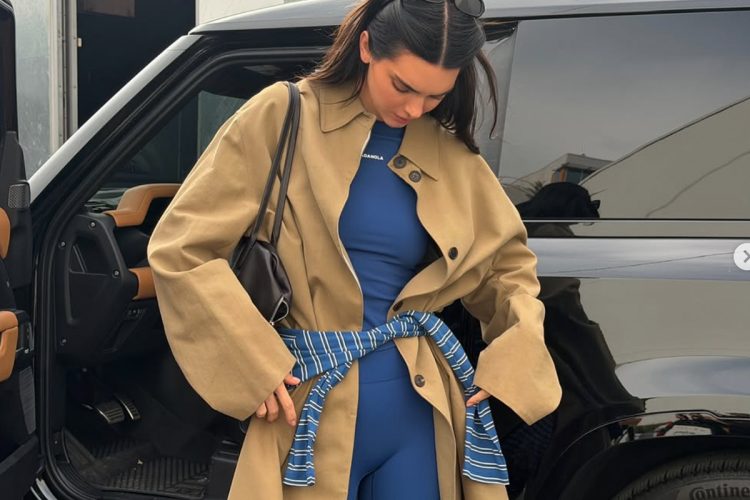 海外セレブも愛用するアスレジャースタイル（ケンダル・ジェンナーのInstagramより）
