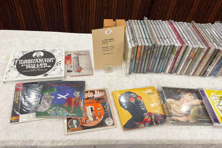 保雄さんが最後に聴いたCDの数々（提供：東えりかさん）