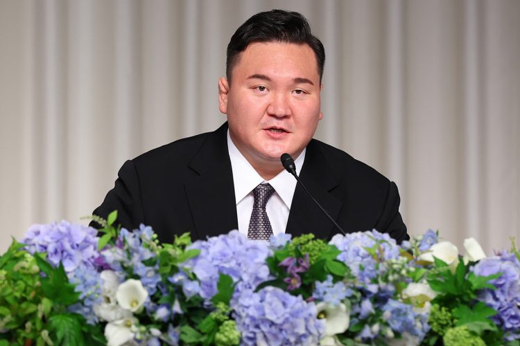 第69代横綱を務めた白鵬翔氏