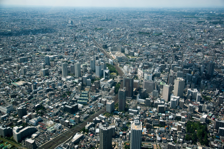 中古マンション物件が多い埼玉県・川口市周辺(時事通信フォト)