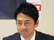 小泉進次郎氏は自民党の「将来のエース」とも言われるが…(時事通信フォト)