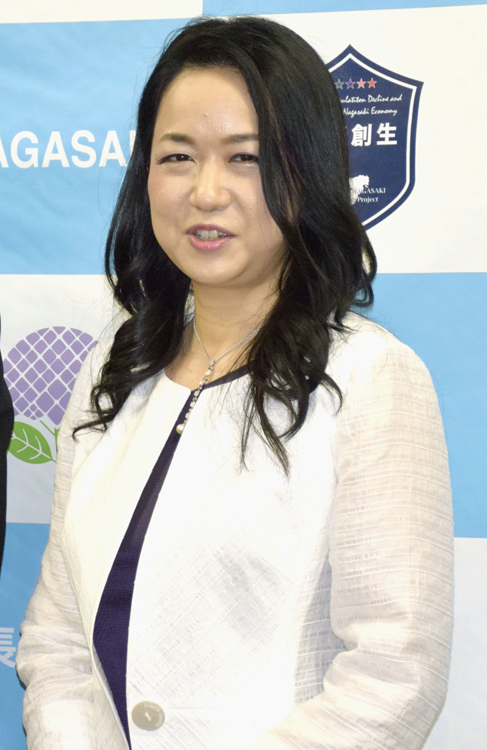 森トラストの伊達美和子社長（共同通信社）