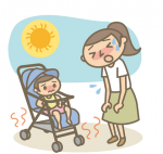 赤ちゃんは夏バテしやすい。夏バテの予防対策