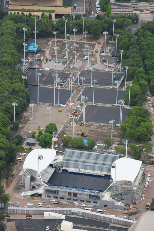 開催まで残り1年 東京五輪会場11施設を空から撮影 Newsポストセブン