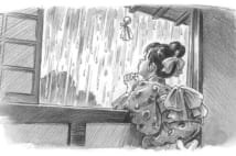 農家は心底晴天を欲していた(イラスト/竹本佐治)
