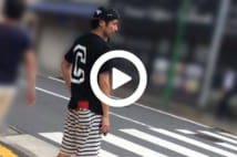 【動画】佐藤隆太、妻子のため定食屋に激走 汗だくの良パパ姿