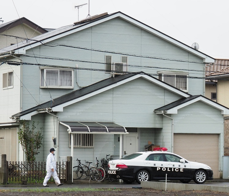 女児を誘拐したとして逮捕された伊藤仁士容疑者の自宅（時事通信フォト）