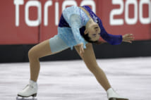 荒川静香はトリノ五輪唯一の金メダルを獲得(時事通信フォト)