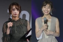 先輩の背中はまだまだ遠いか(時事通信フォト)