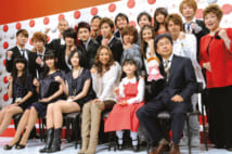 2008年の紅白初出場歌手たち(共同通信社)