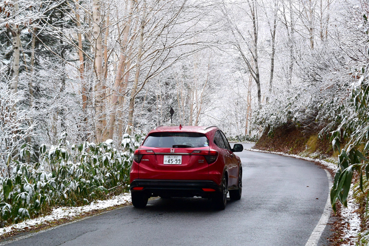 敏捷性に優れたホンダ「ヴェゼル」